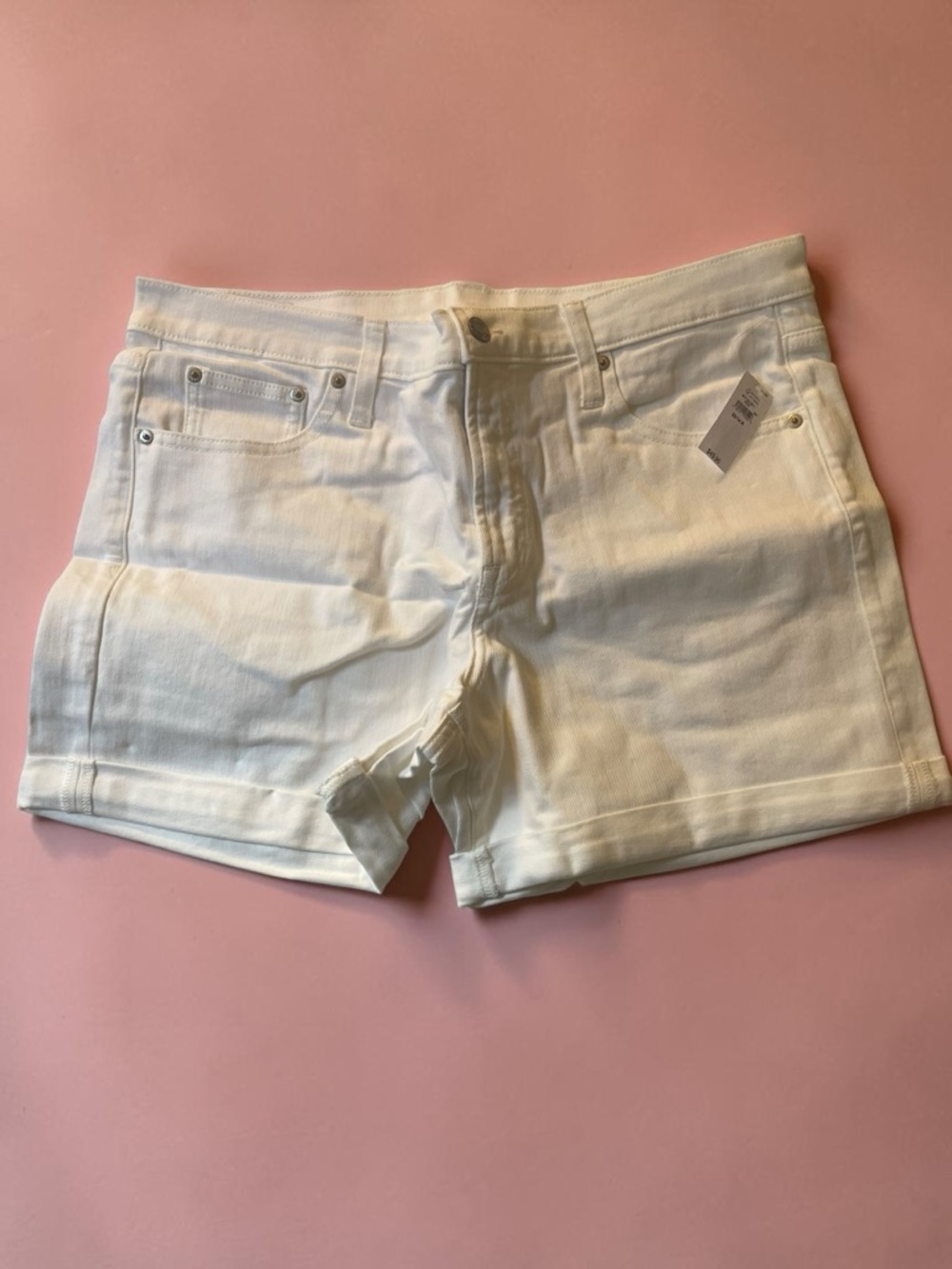 GAP White Denim Jean Shorts